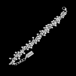 Feines Armband mit Kgelchen Charms, Verspielt, Romantisch