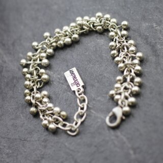 Feines Armband mit Kgelchen Charms, Verspielt, Romantisch