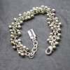 Fine Bracelet with Small Beadlets Charms, Playful, Romantic