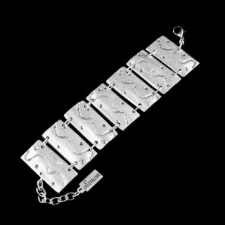 Statement Bracelet with Rectangular elements