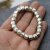 Wonderful Bracelet with facettierten Dice, cube beads je 8 mm and Elastic band