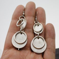 Technique Design Earrings, Circles and Discs