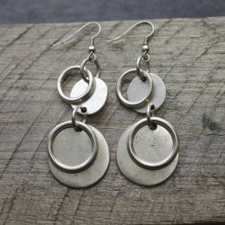 Technique Design Earrings, Circles and Discs