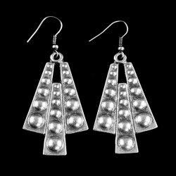 Futuristic fir tree Earrings