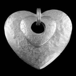 Heart in Heart Pendant