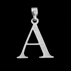 Pendant letter A  4x4 cm