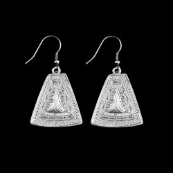 Keltischer Look, Pyramiden Ohrhänger