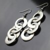 Multiple Circles Earrings, wide