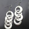 Multiple Circles Earrings, wide