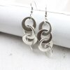 Multiple Circles Earrings, wide