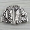 Inuit chief, vintage Antique silver