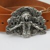 Inuit chief, vintage Antique silver