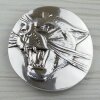 Panther Gürtelschnalle, altsilber