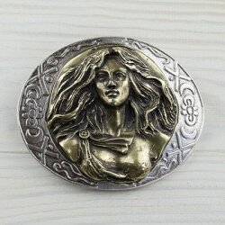 Venus, 2-coloured Antique silver and Antique brass