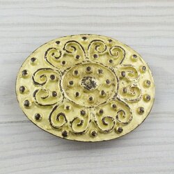 Flower Ornament traditional costume Belt Buckle, vintage...