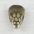 Snakehead, Antique brass, 7,5*5,0 cm