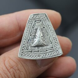 pyramid Ring, 2,7x2,5 cm