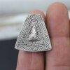 Pyramide Ring, 2,7x2,5 cm