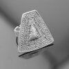 pyramid Ring, 2,7x2,5 cm