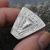 pyramid Ring, 2,7x2,5 cm