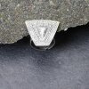 pyramid Ring, 2,7x2,5 cm