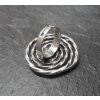 Spiral Ring, Stylish Silver Ring, Statement Boho Ring