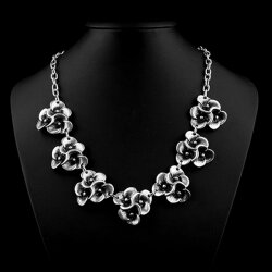 Blumen Kette Statement Gothic Mittelalter , Natur