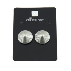 Spinner stud earrings, 1,6 cm