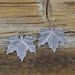 Vine Maple Leaf Earrings