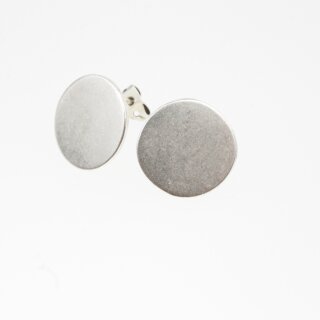 Circle, plain stud earrings ø 1,6 cm