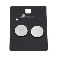 Circle, plain stud earrings ø 1,6 cm