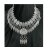 Oriental Look, Boho style Necklace with metal spikes