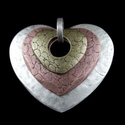 three hearts Pendant