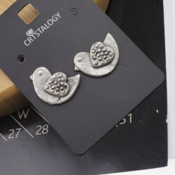 dove stud earrings