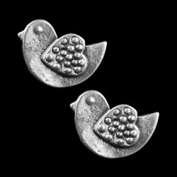 dove stud earrings