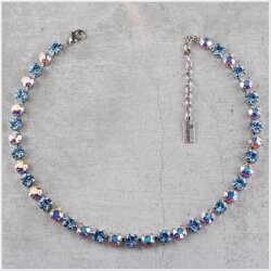 Aqua Aurore Kristall Kette mit Swarovski Steinen