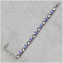 Crystal Bracelet Aurore - Handmade with Swarovski Crystals
