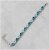 Crystal Bracelet Carribean - Handmade with Swarovski Crystals