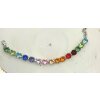 Crystal Bracelet Rainbow - Handmade with Swarovski Crystals