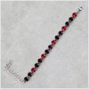 Kristall Armband Deep Red