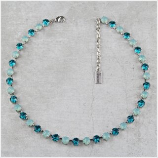 Carribean necklace with Swarovski Crystals