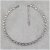 Crystal necklace with Swarovski Crystals