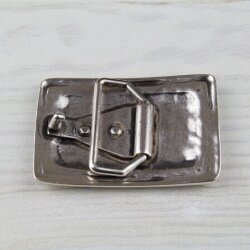 square window, Antique silver