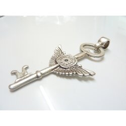 Key with wings Pendant
