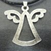 Angel Pendant  6,5 cm, Antique Silver