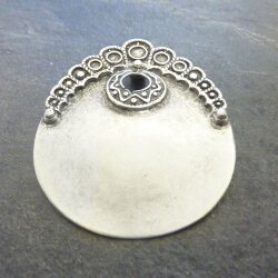 Circle with crown Pendant