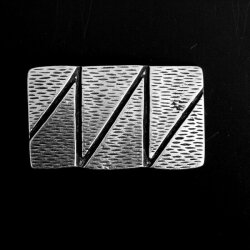 Zigzag, Antique silver