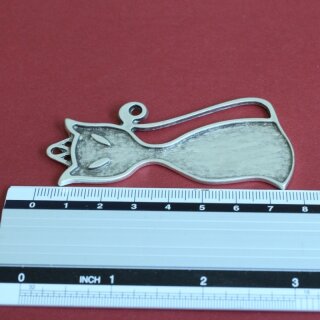 Katze Anhnger 7,5 cm
