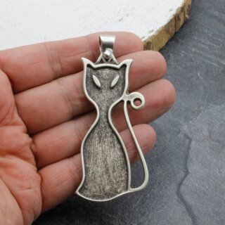 Katze Anhnger 7,5 cm