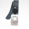 Antique Silver Star Belt Buckle